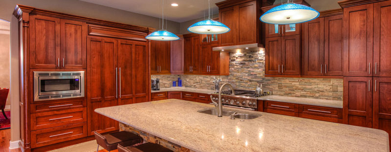 Kitchen design for new custom home in Orlando